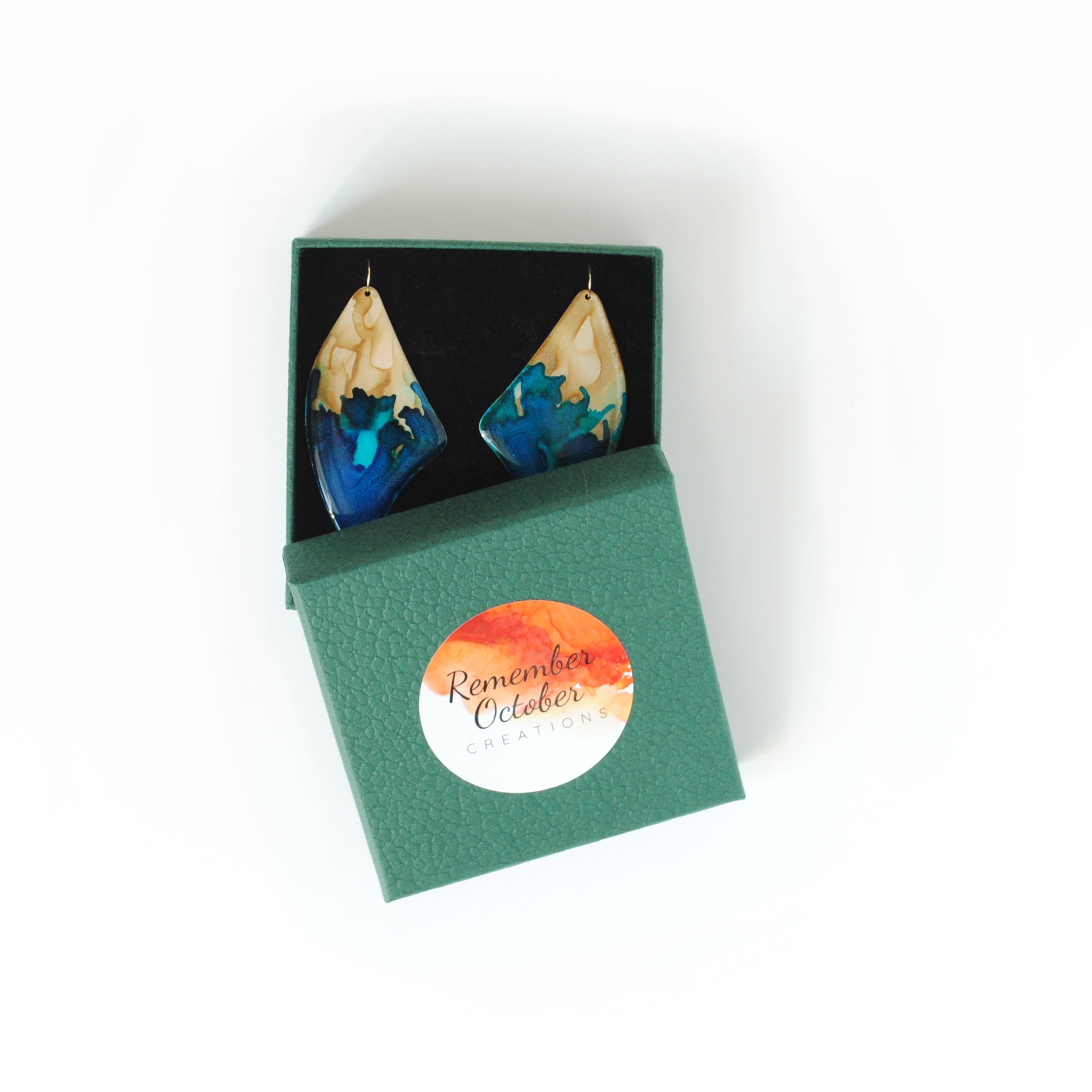 Flowing Carefree Baobab Earrings