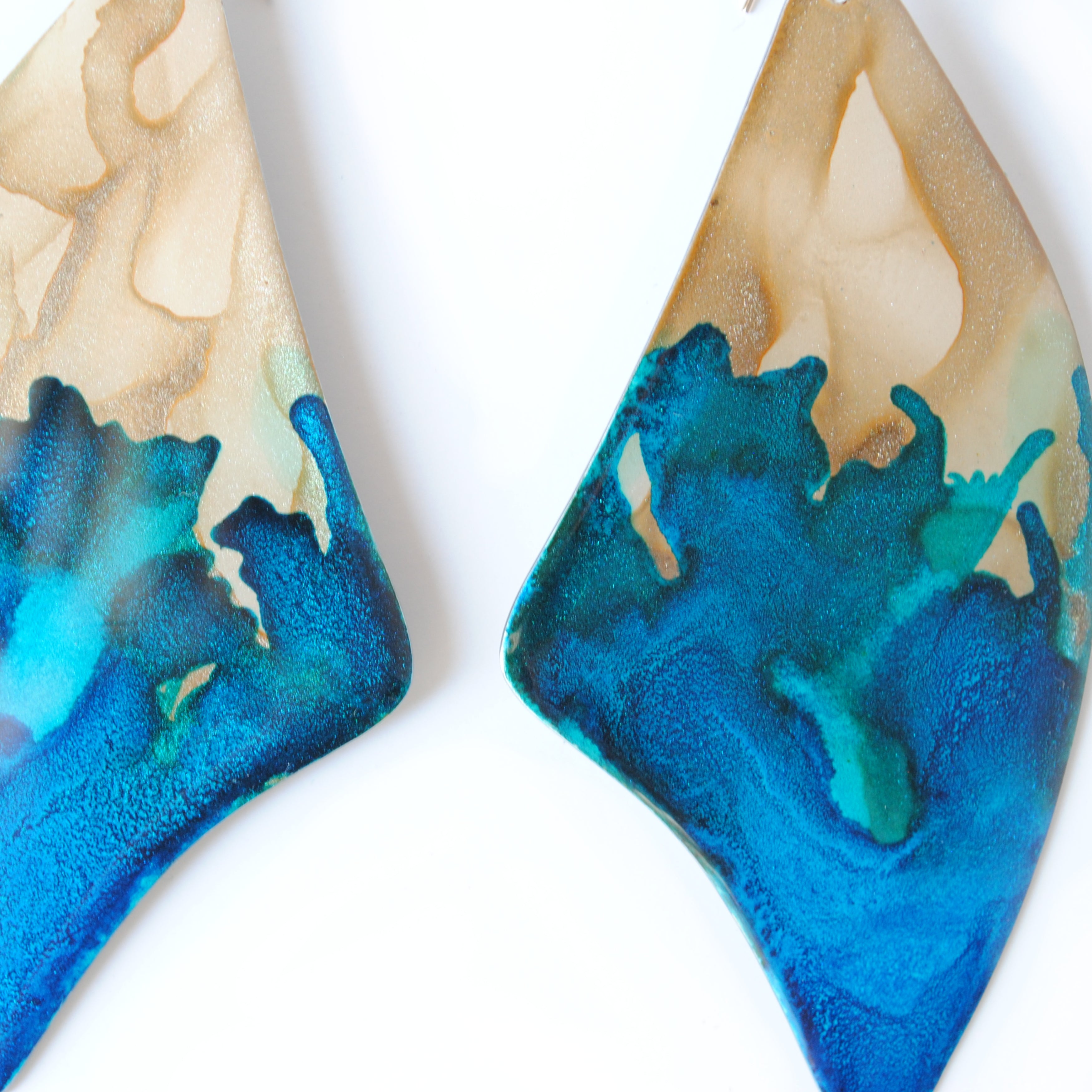 Flowing Carefree Baobab Earrings