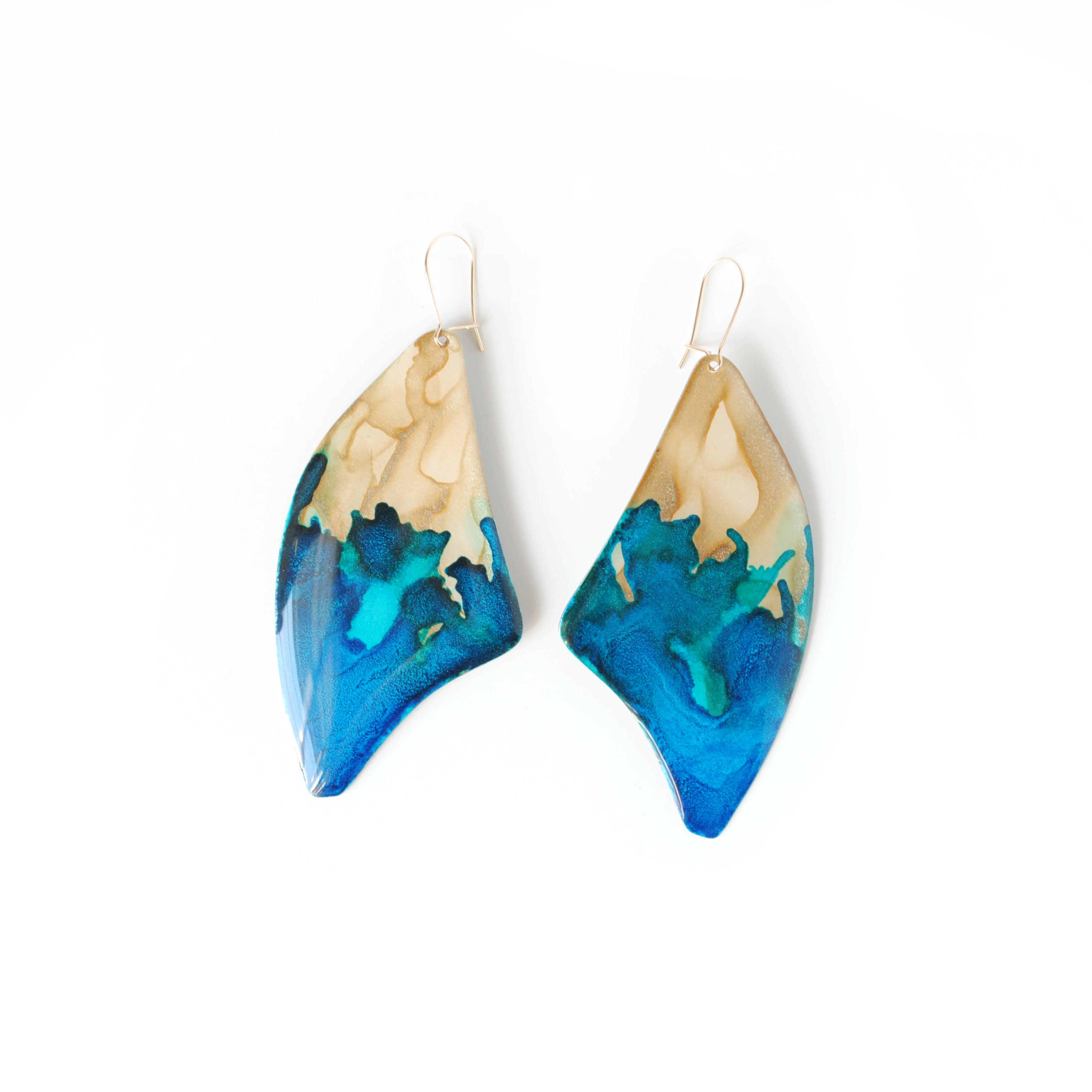 Flowing Carefree Baobab Earrings