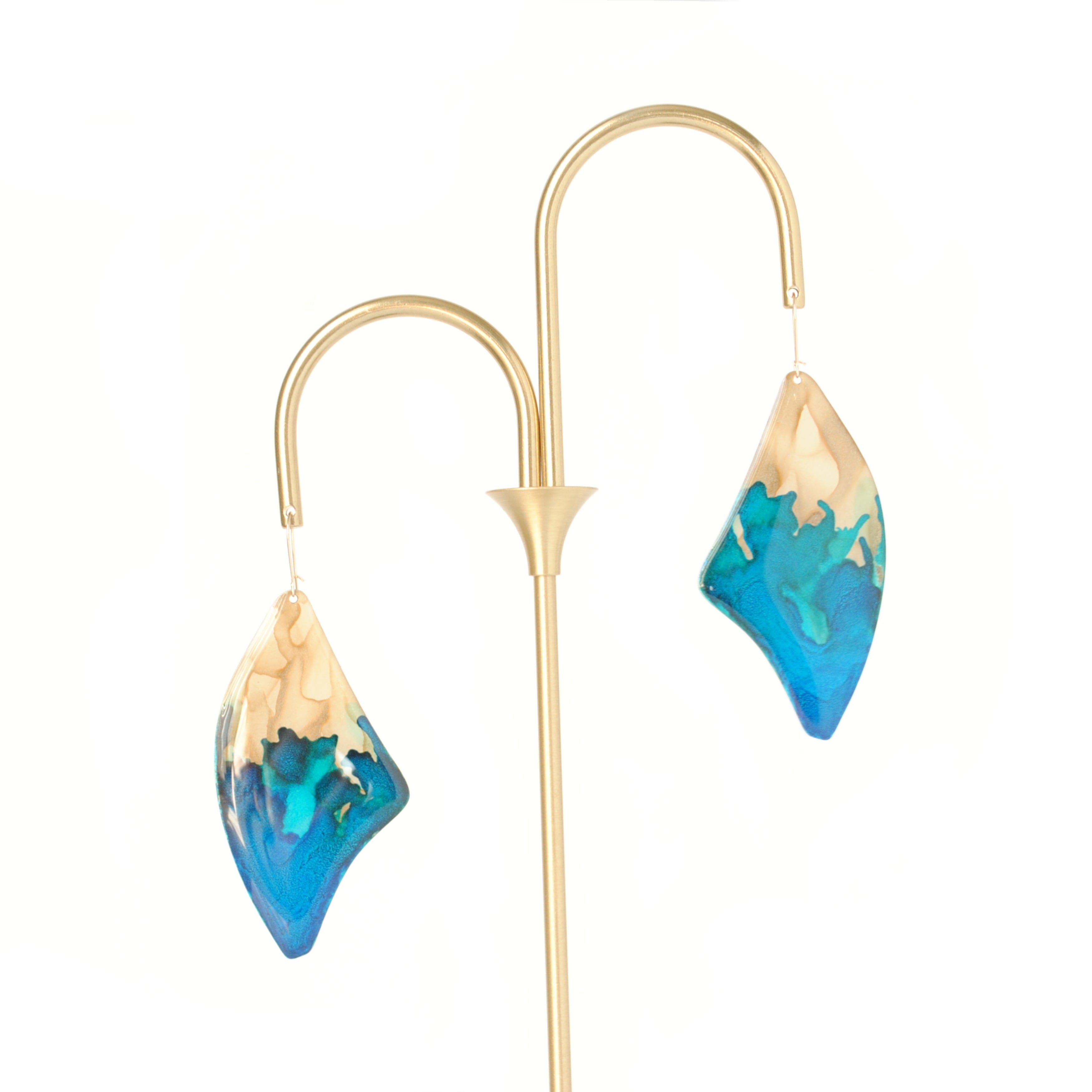 Flowing Carefree Baobab Earrings