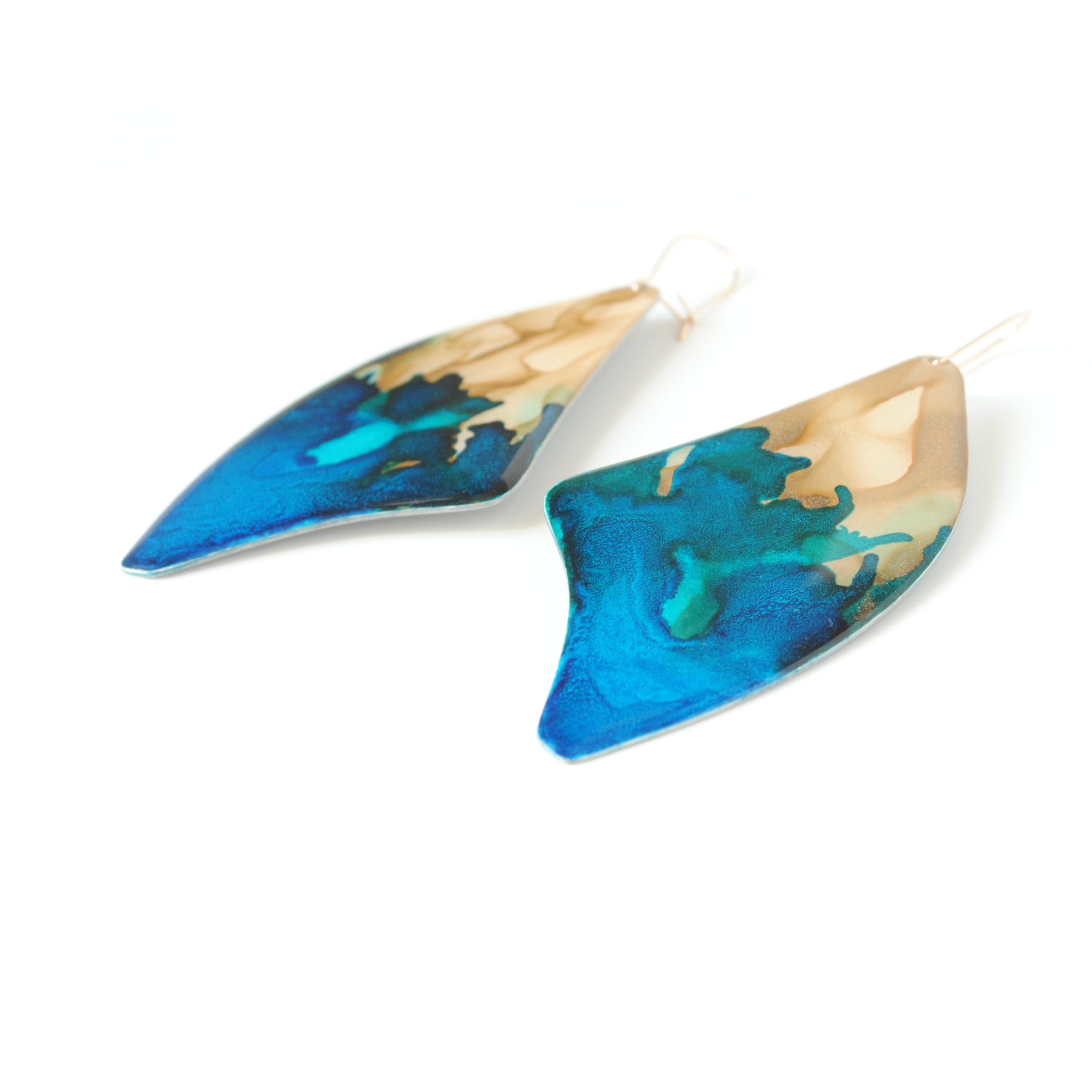 Flowing Carefree Baobab Earrings