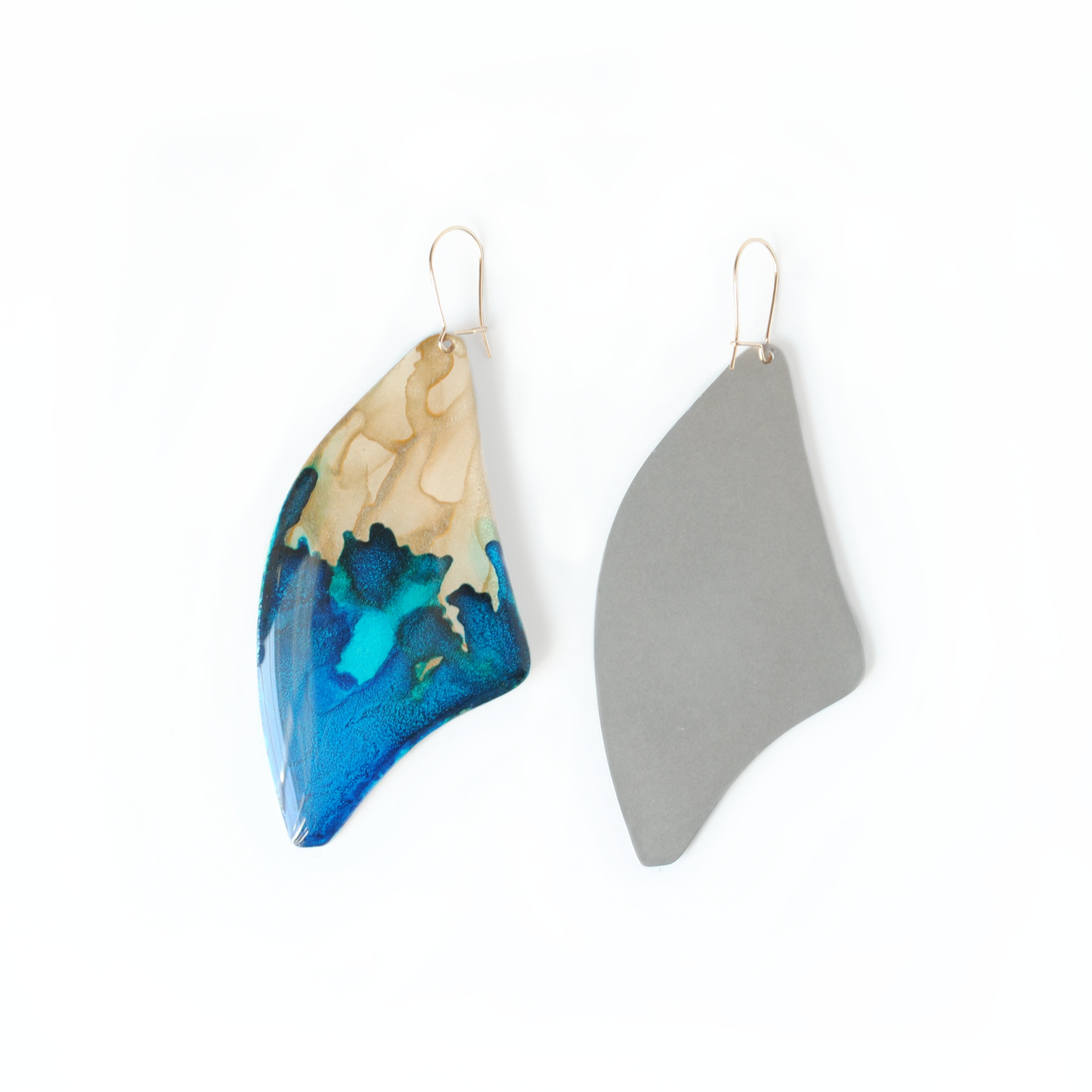 Flowing Carefree Baobab Earrings