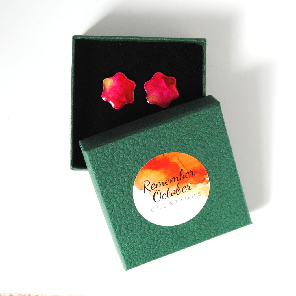 Radiant Forget-Me-Not Studs