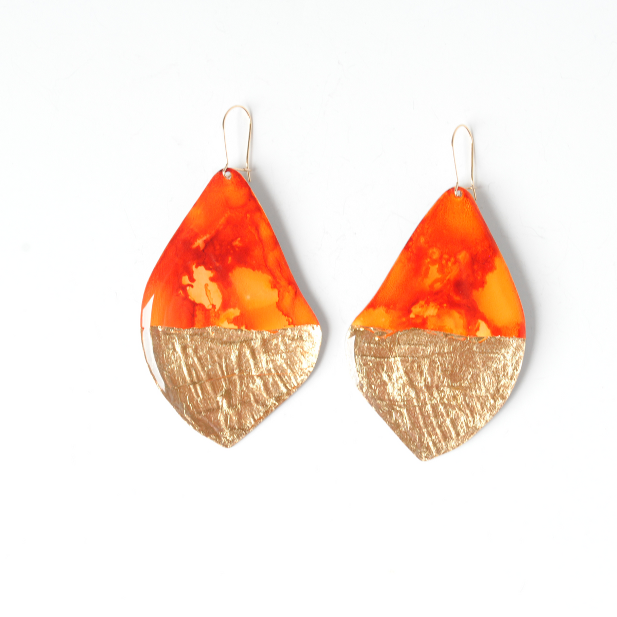 Autumn Glow Maple Earrings