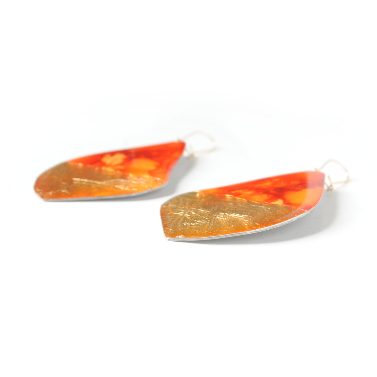 Autumn Glow Maple Earrings