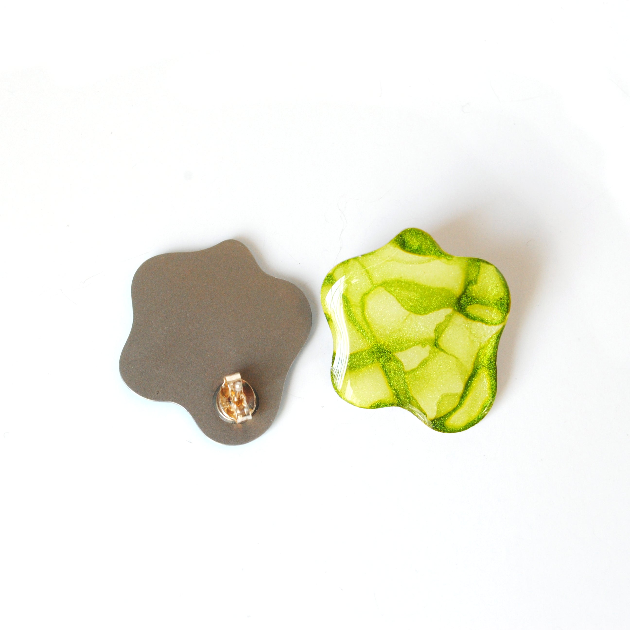 Playfully Breezy Painted Daisy Studs