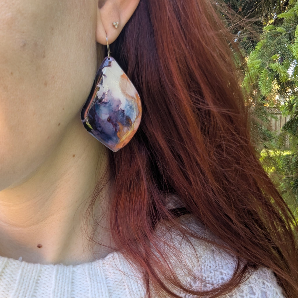 Whimsical Maple Earrings