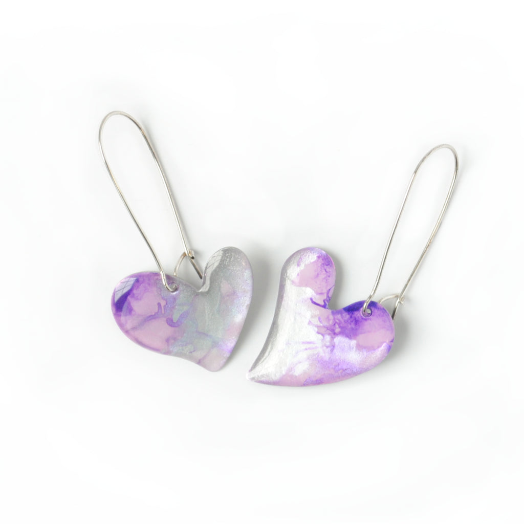 Dreamy Twilight Bleeding Heart Earrings