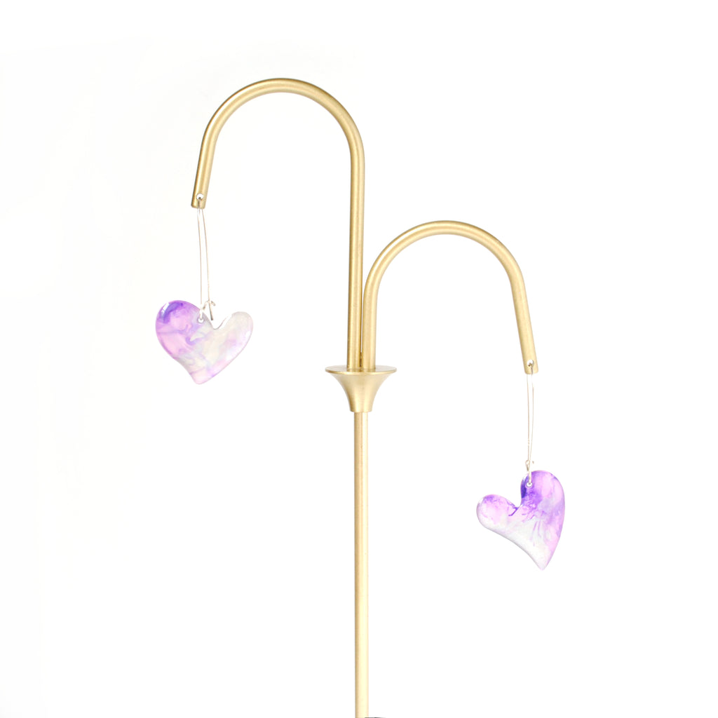 Dreamy Twilight Bleeding Heart Earrings