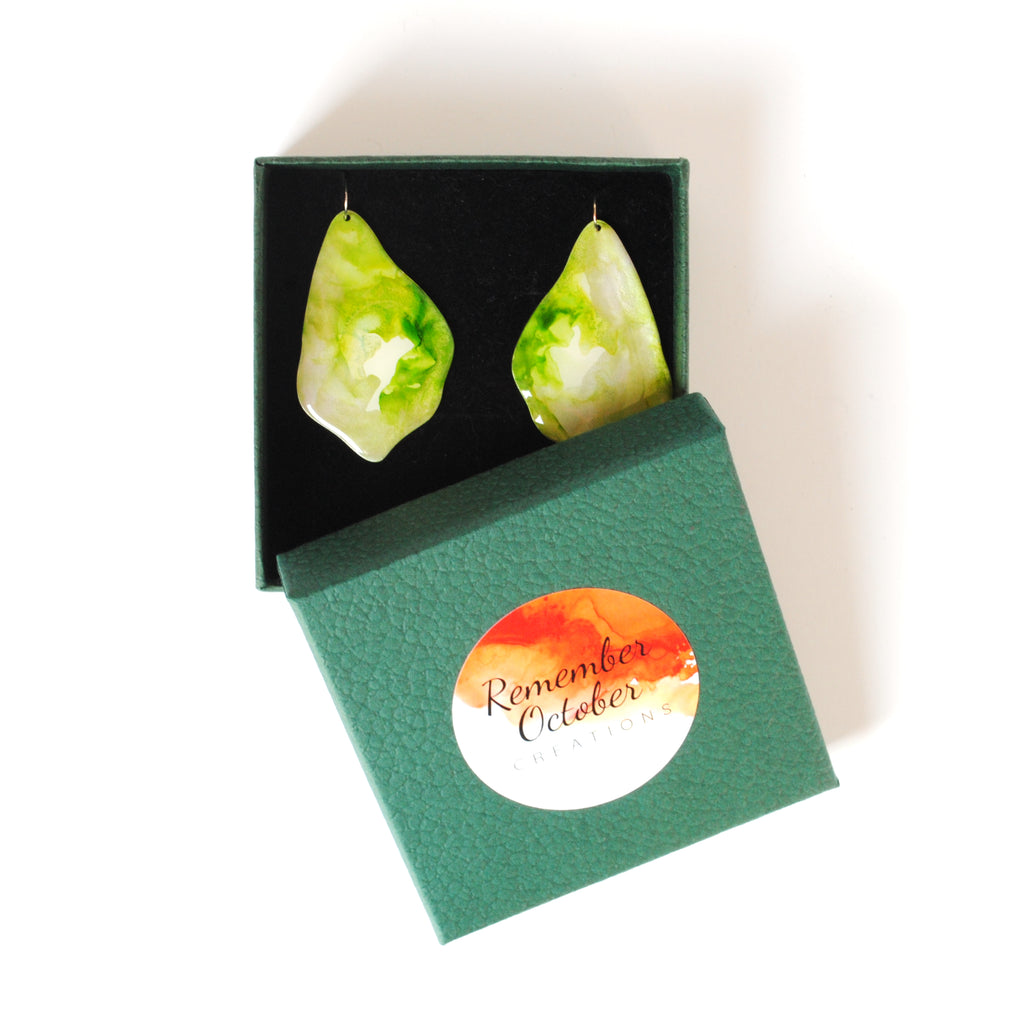 Forest Glow Willow Earrings