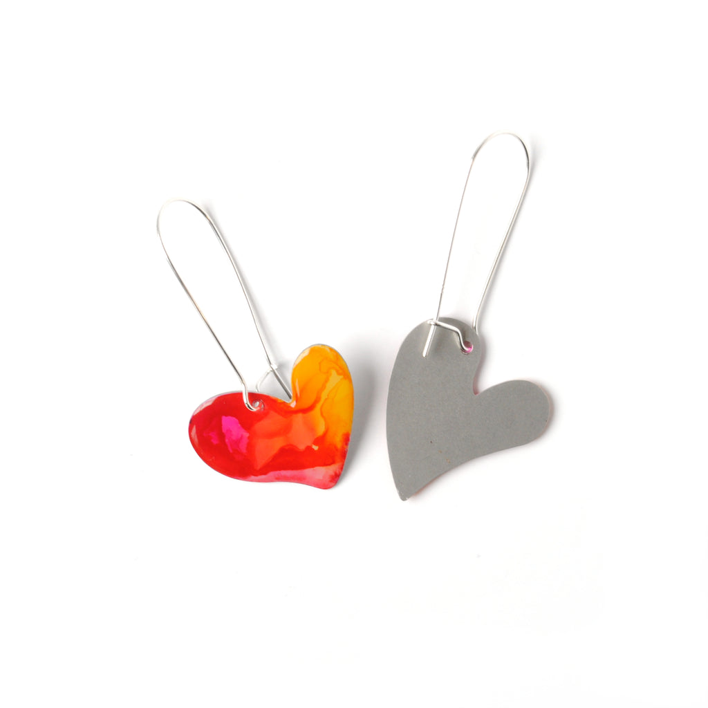 Fun-Loving Bleeding Heart Earrings