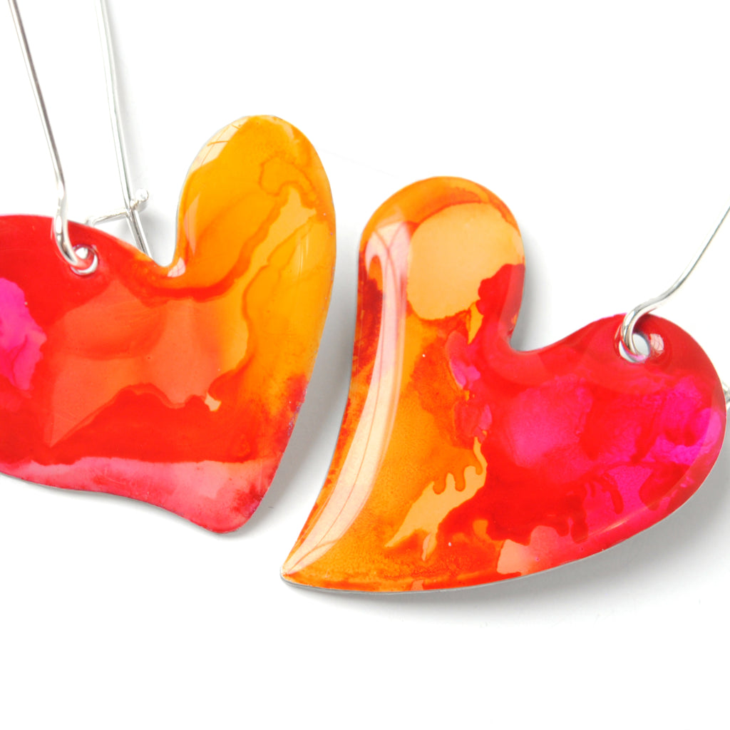 Fun-Loving Bleeding Heart Earrings