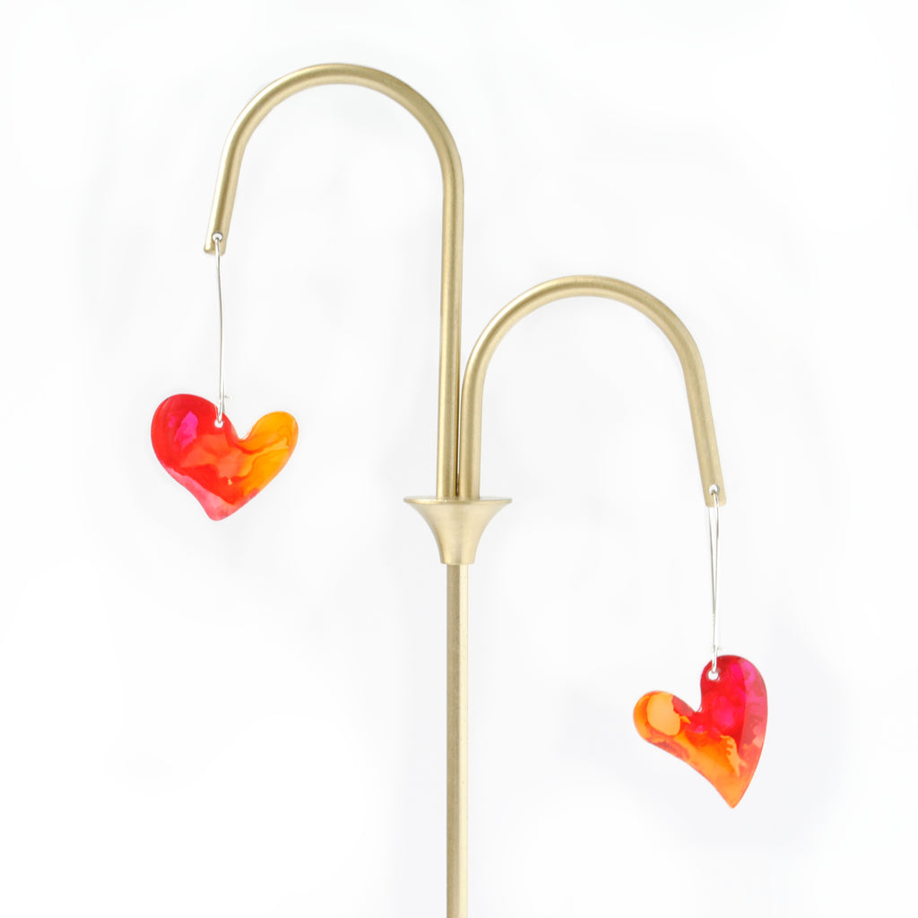 Fun-Loving Bleeding Heart Earrings
