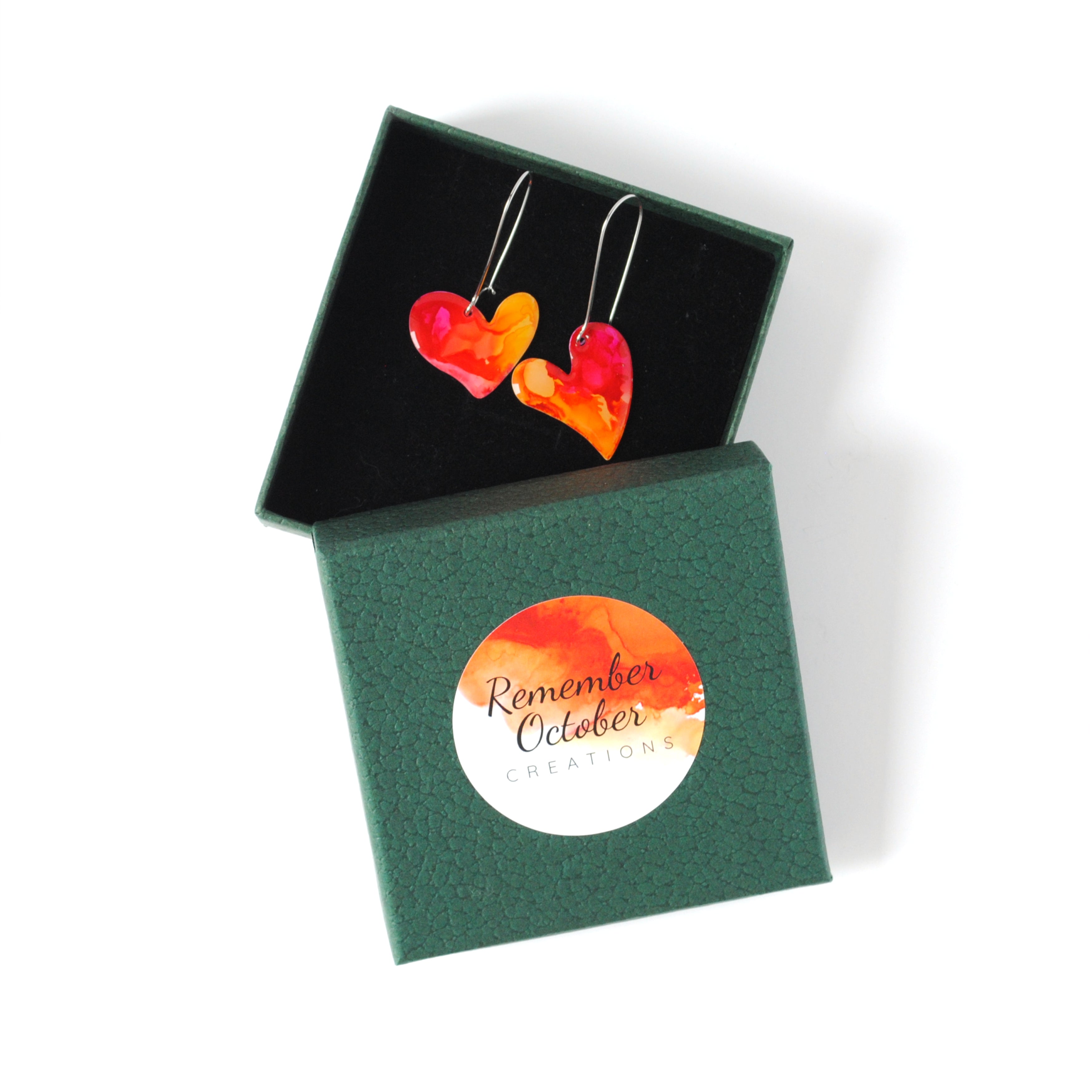 Fun-Loving Bleeding Heart Earrings