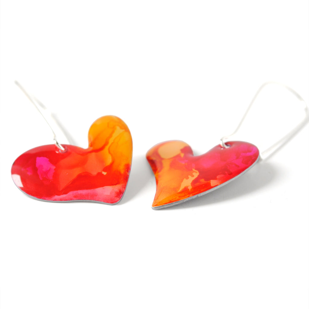 Fun-Loving Bleeding Heart Earrings