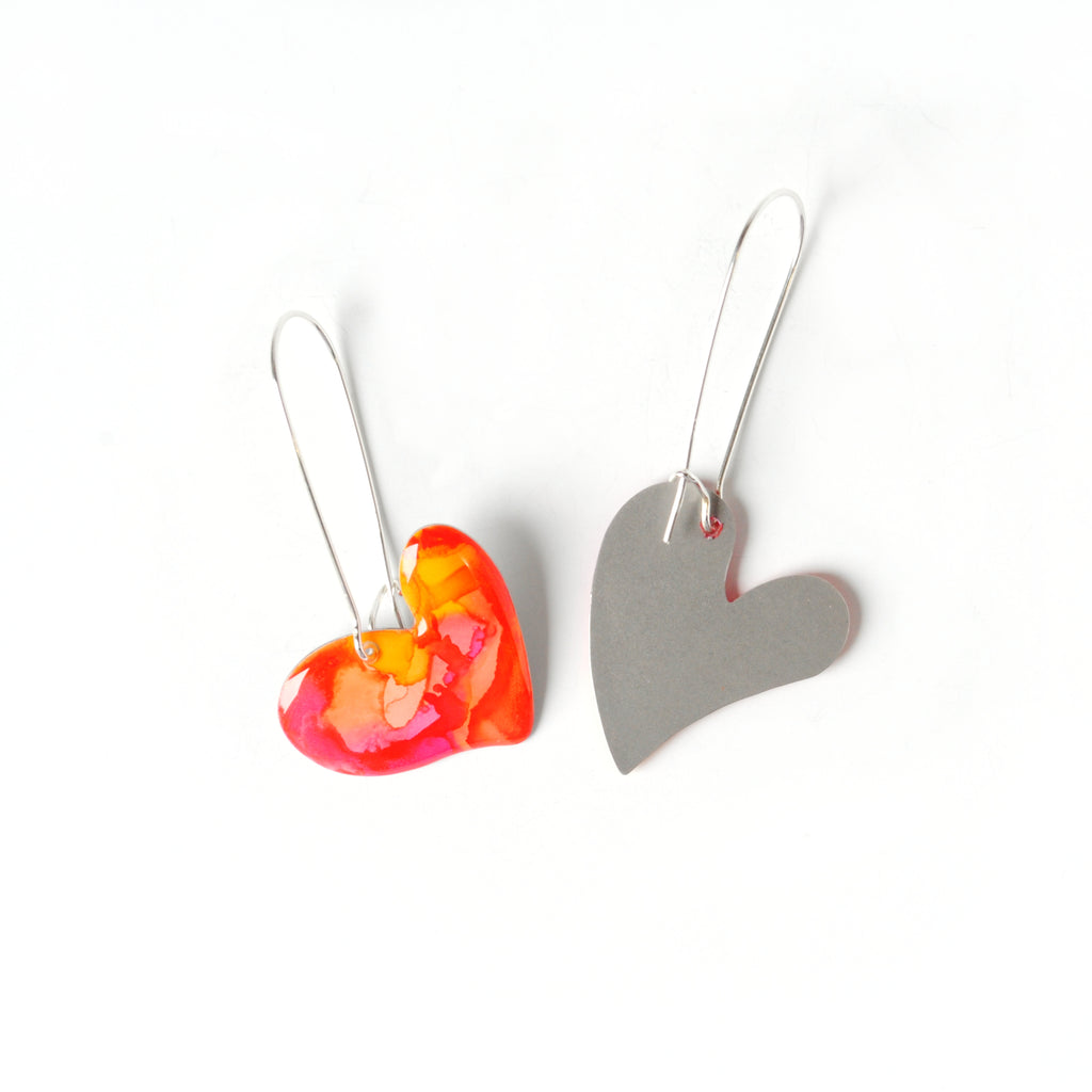 Fun-Loving Bleeding Heart Earrings