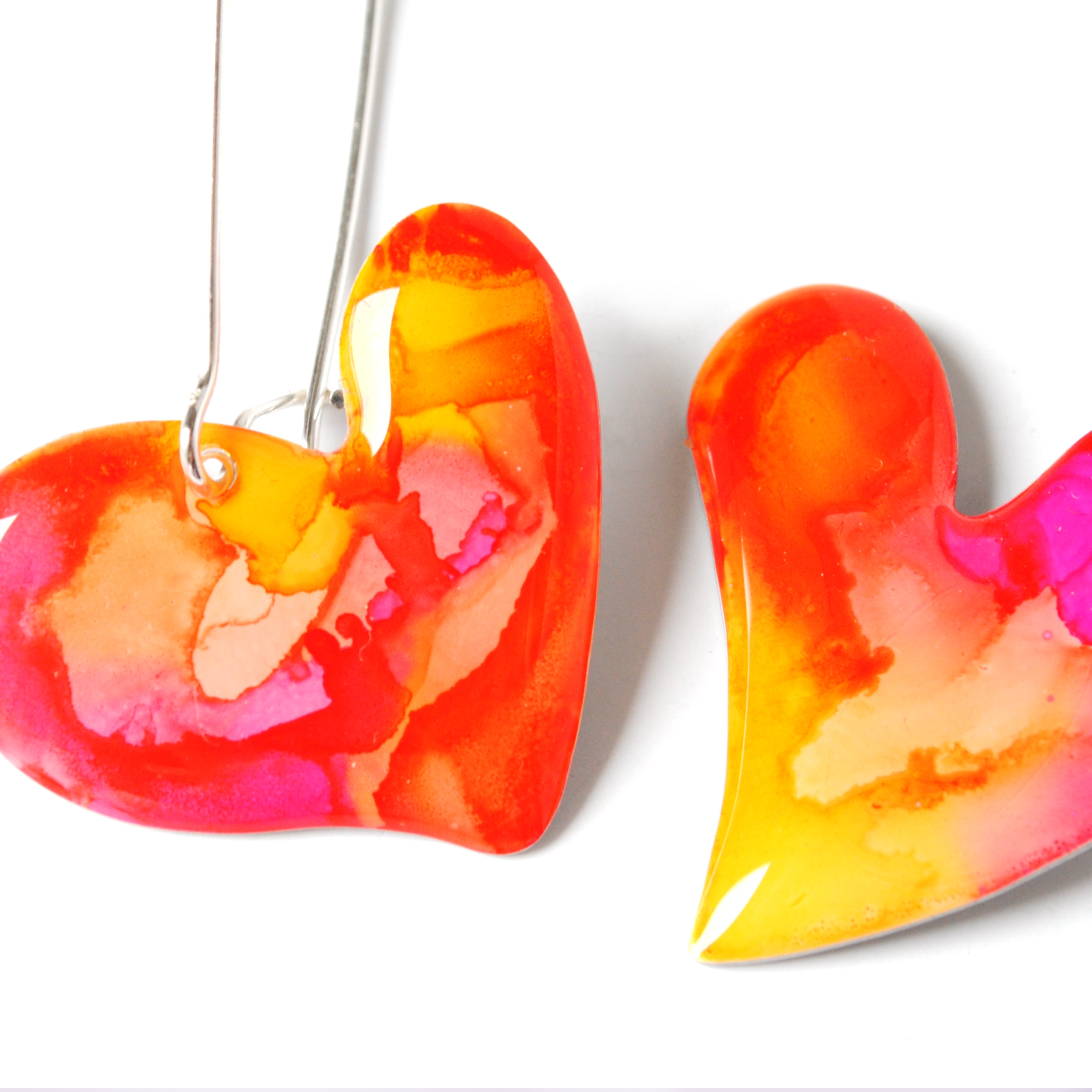Fun-Loving Bleeding Heart Earrings