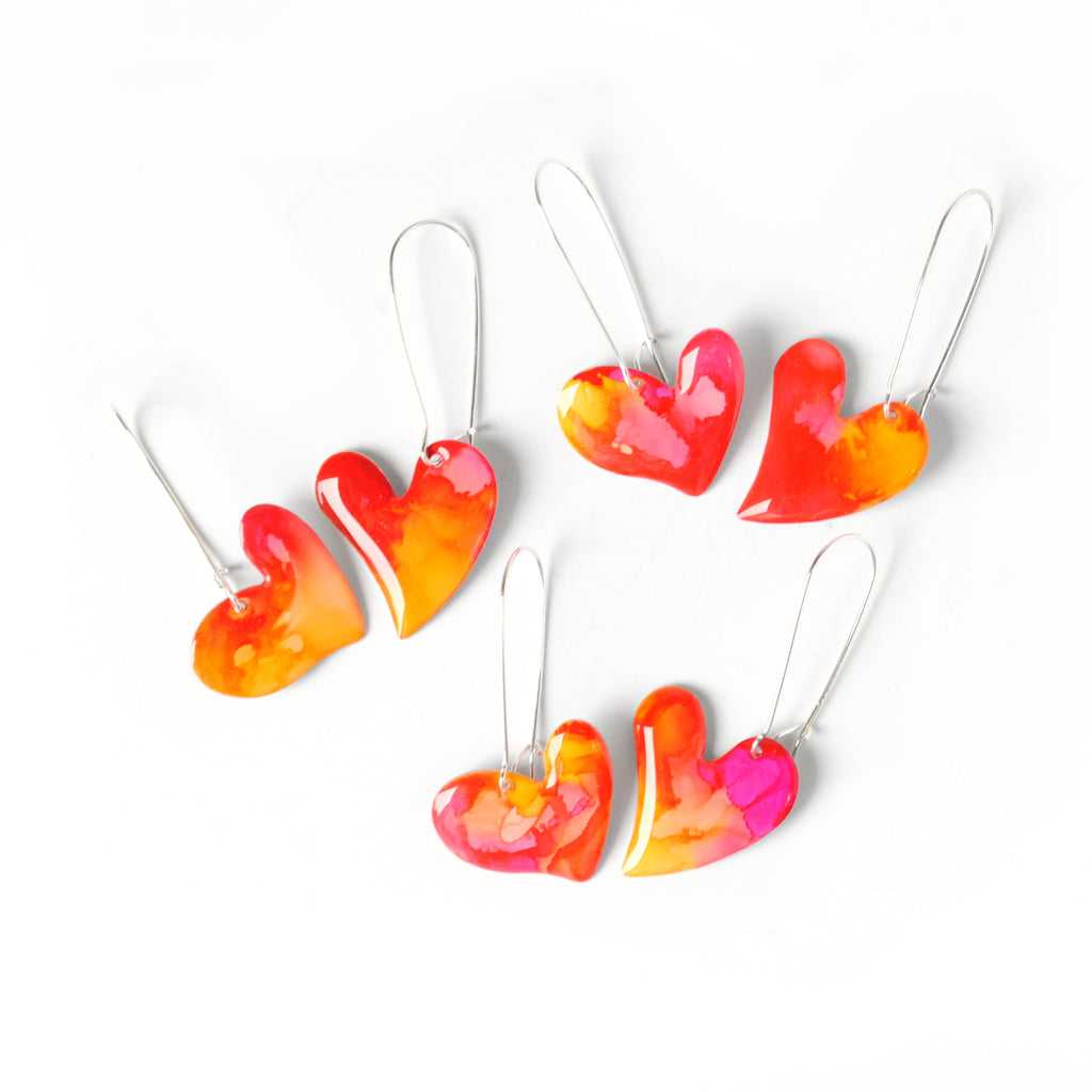 Fun-Loving Bleeding Heart Earrings