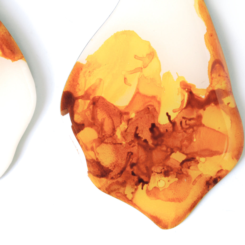 Golden Honey Willow Earrings