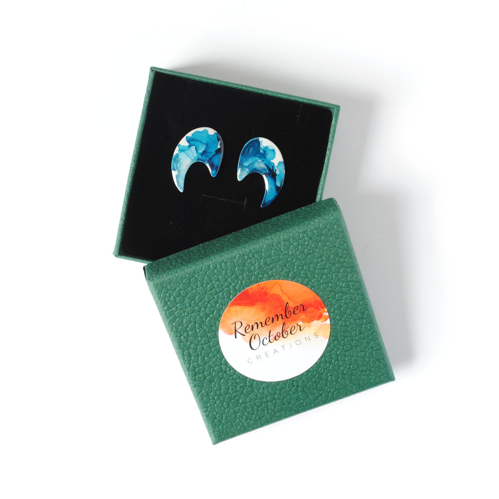 Luminous Thistle Studs