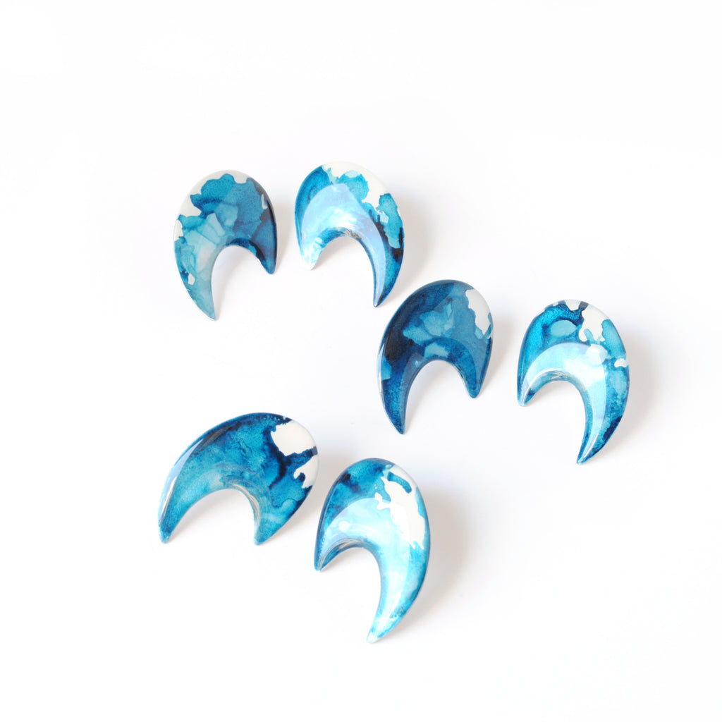 Luminous Thistle Studs