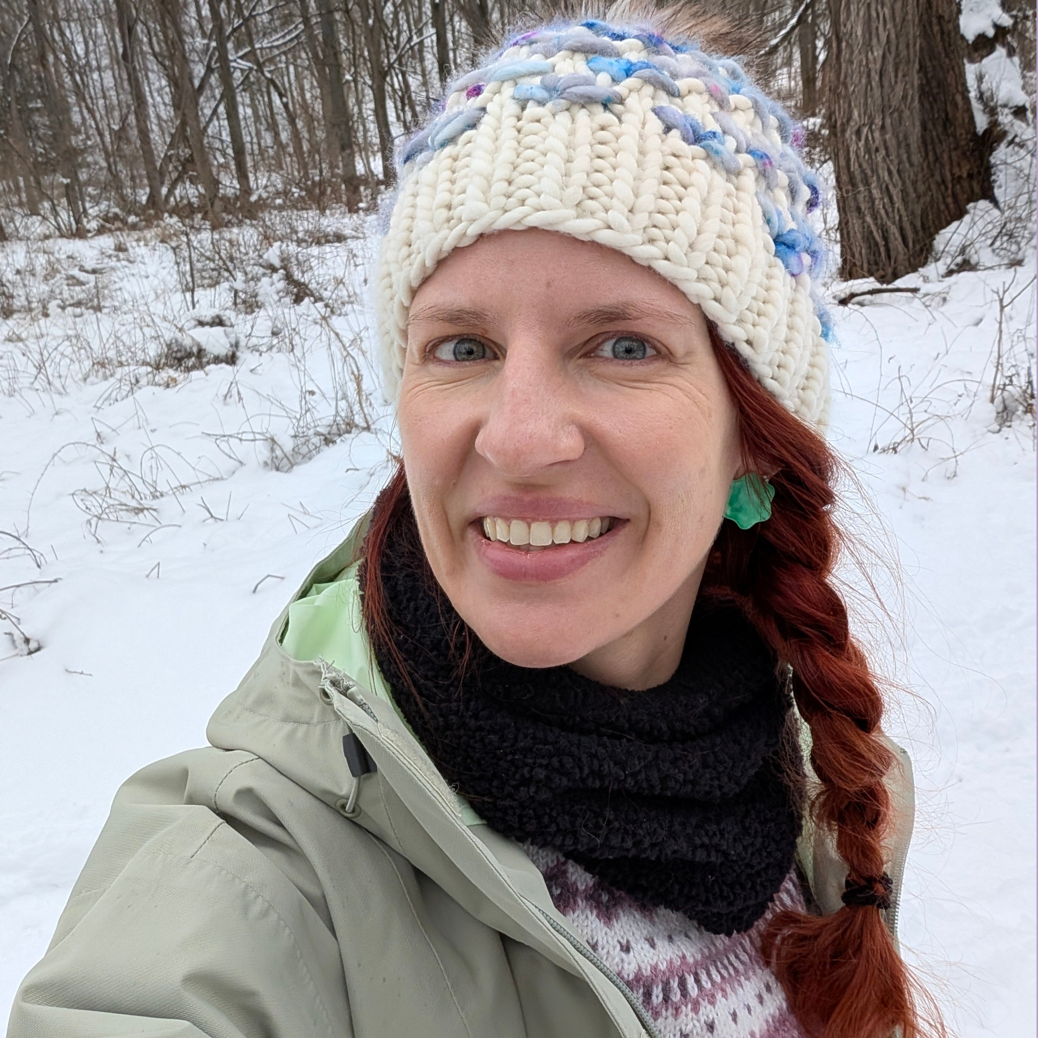 Minted Love Forget-Me-Not Studs