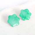 Minty green forget-me-not studs
