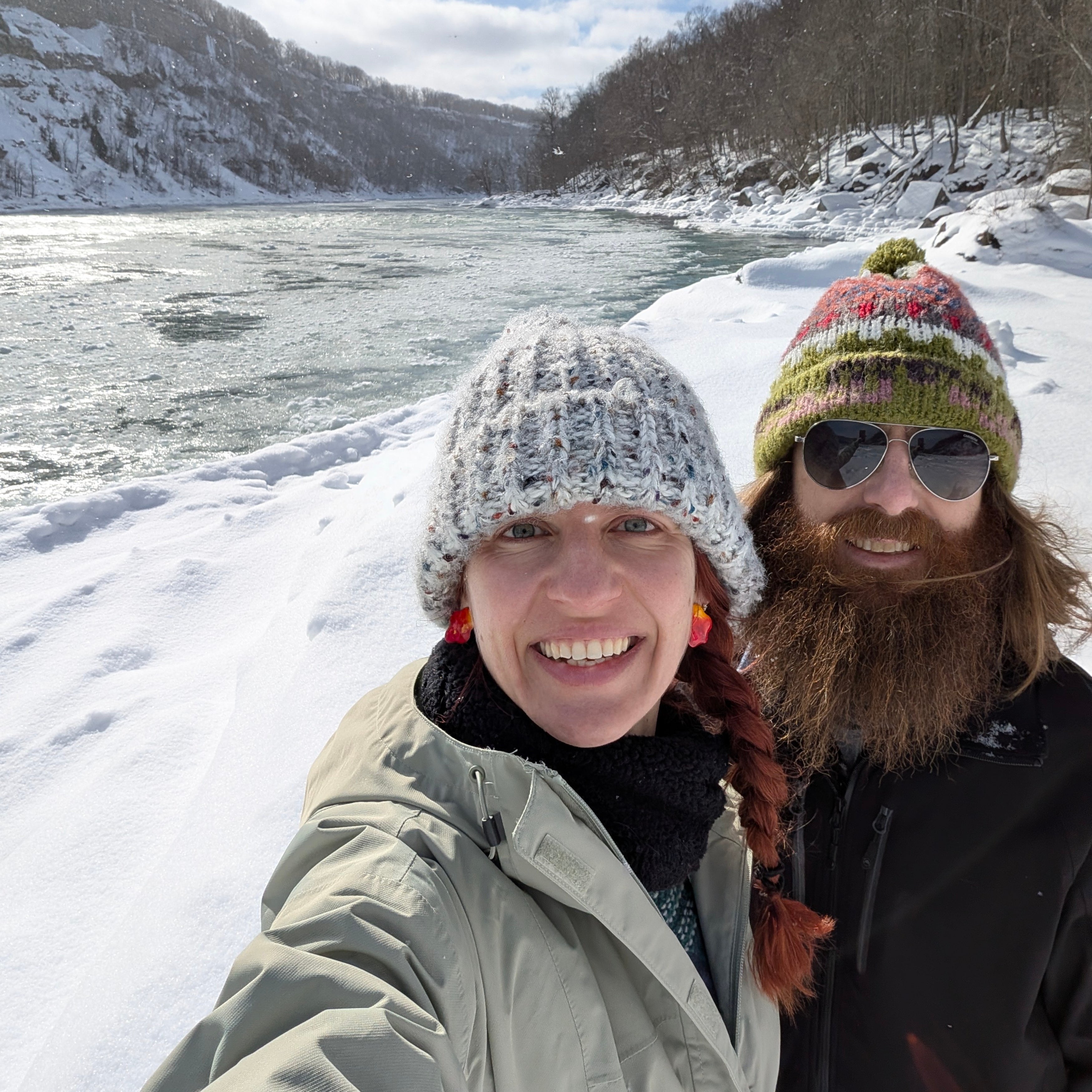 Fun-Loving Painted Daisy Studs