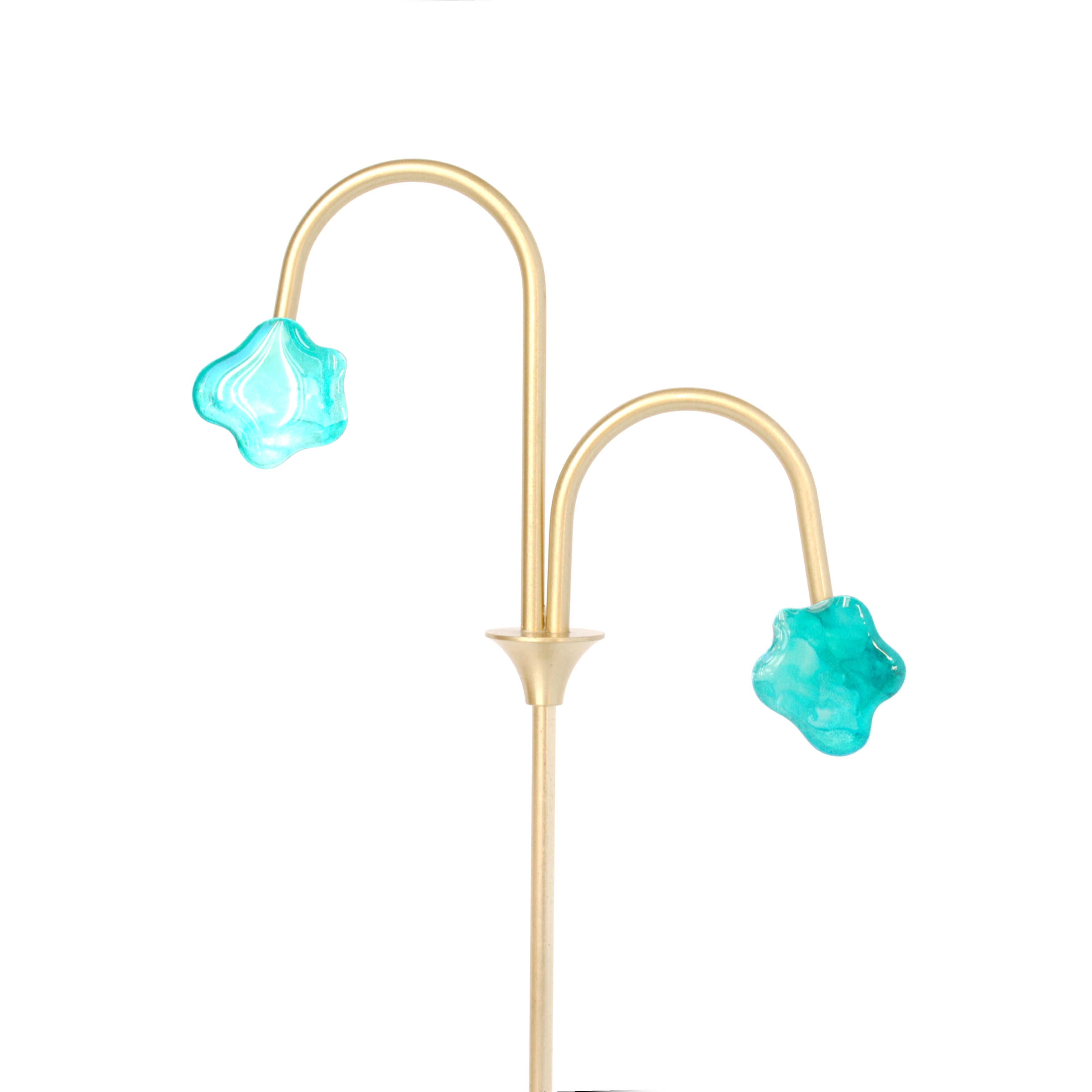 Joyful Drizzle Painted Daisy Studs