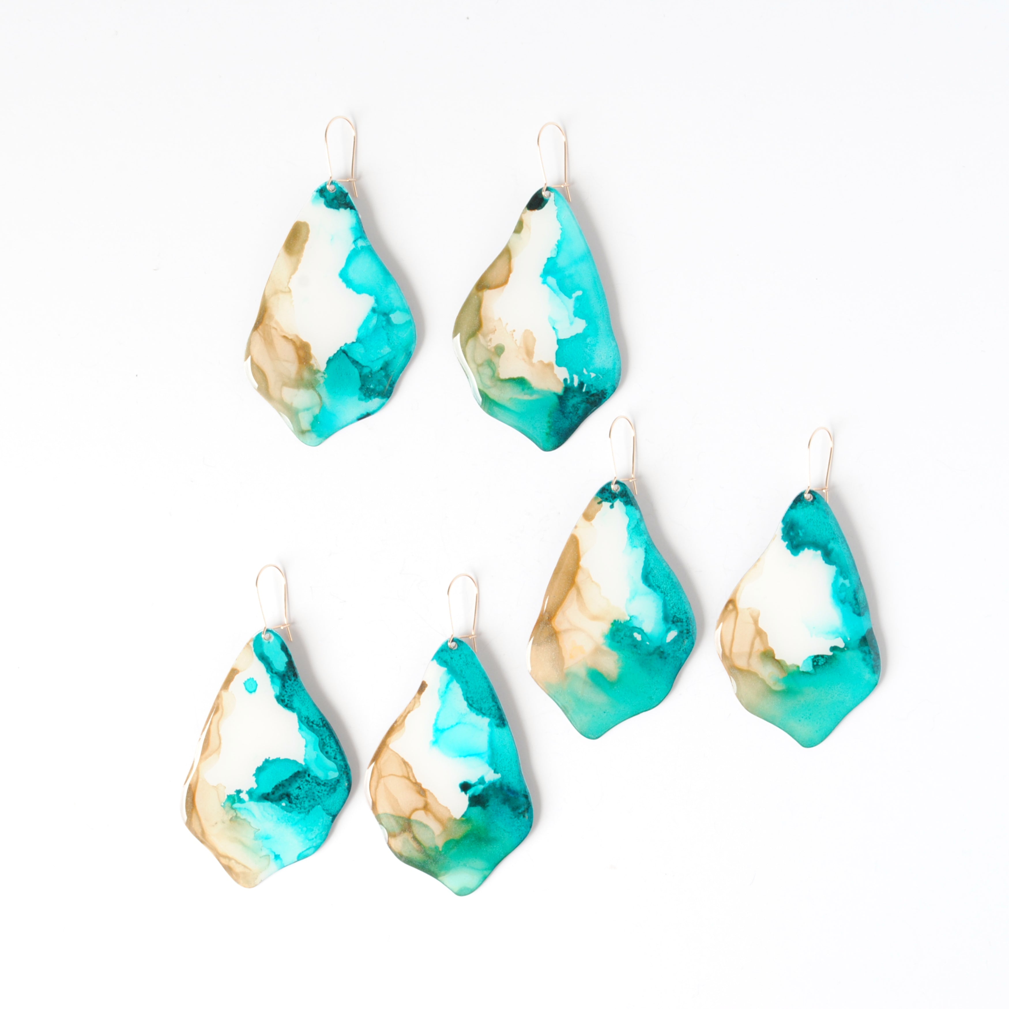 Seaside Calm Willow Earrings