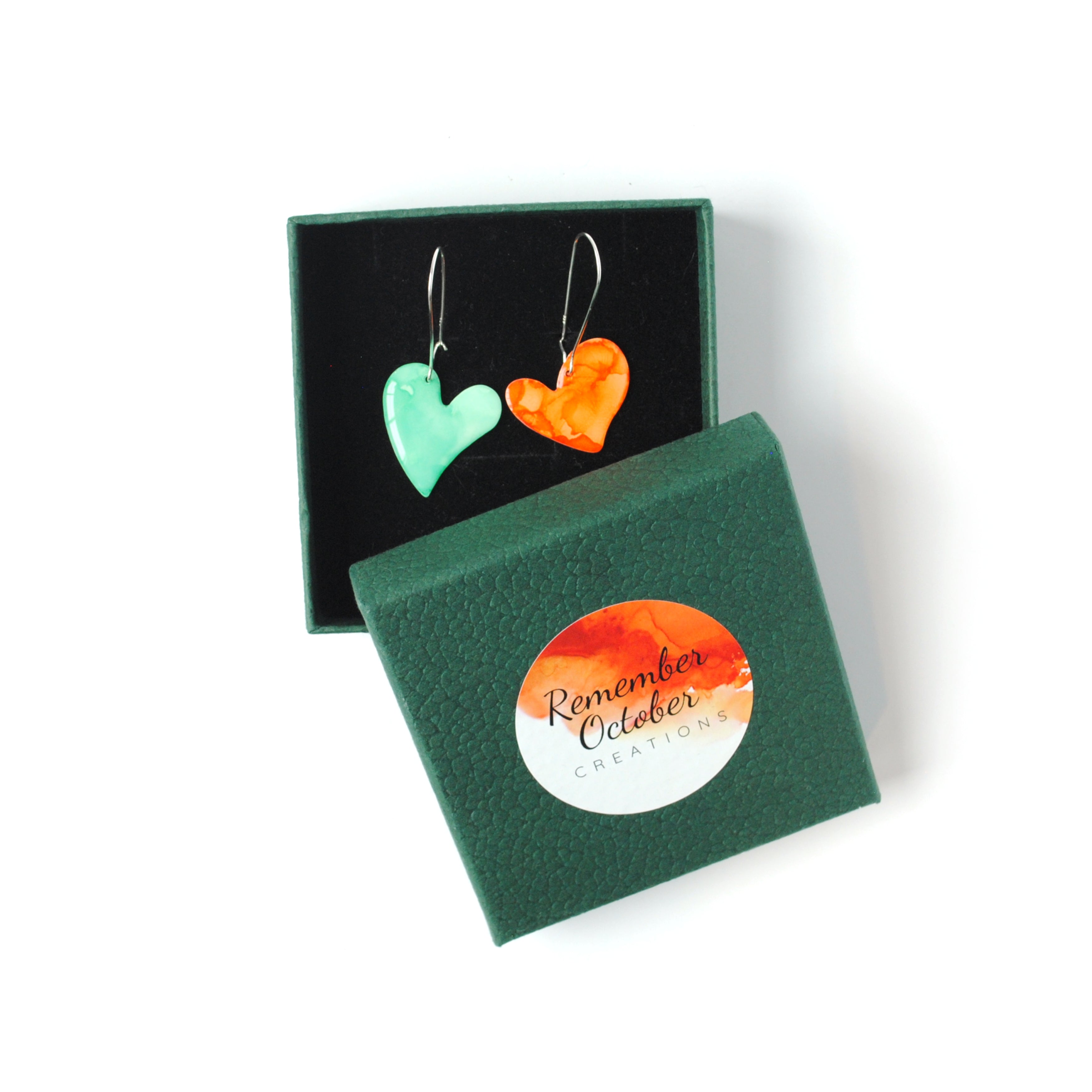 Dancing Showgirl Bleeding Heart Earrings