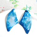 Winter Lake Baobab Earrings