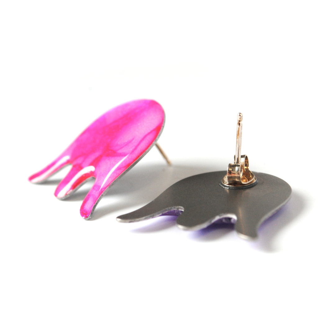 Sparkling Lover Tulip Studs