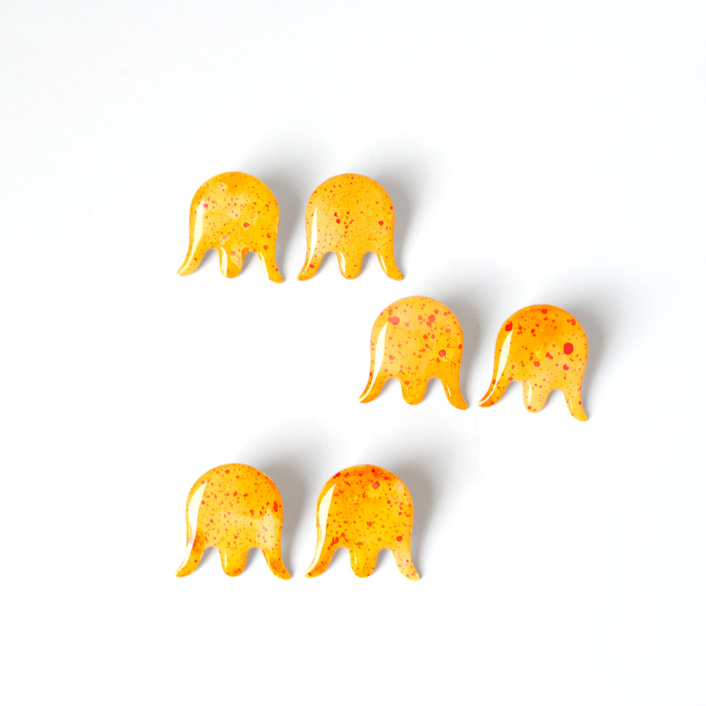 Sun-Kissed Tulip Studs