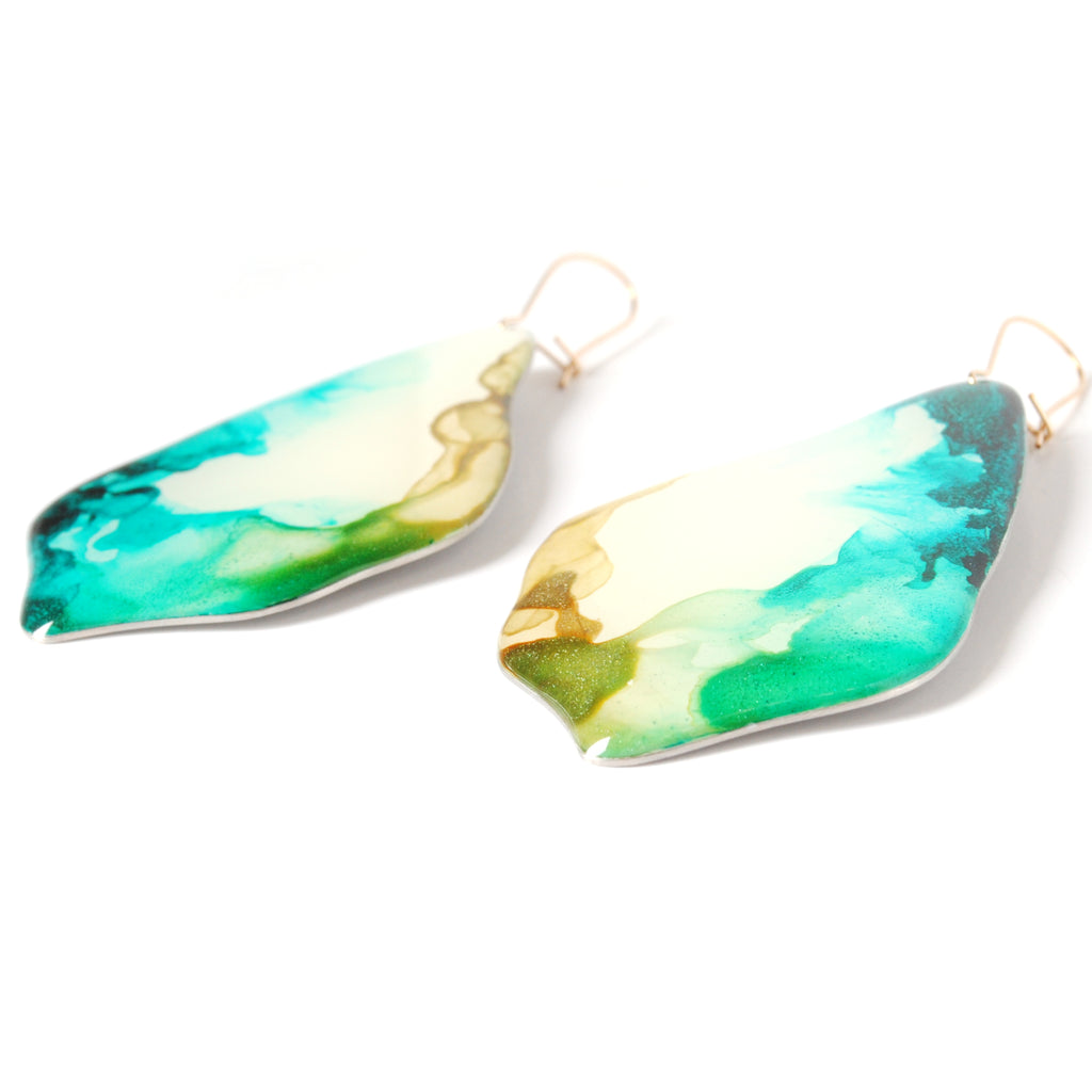 Seaside Calm Willow Earrings