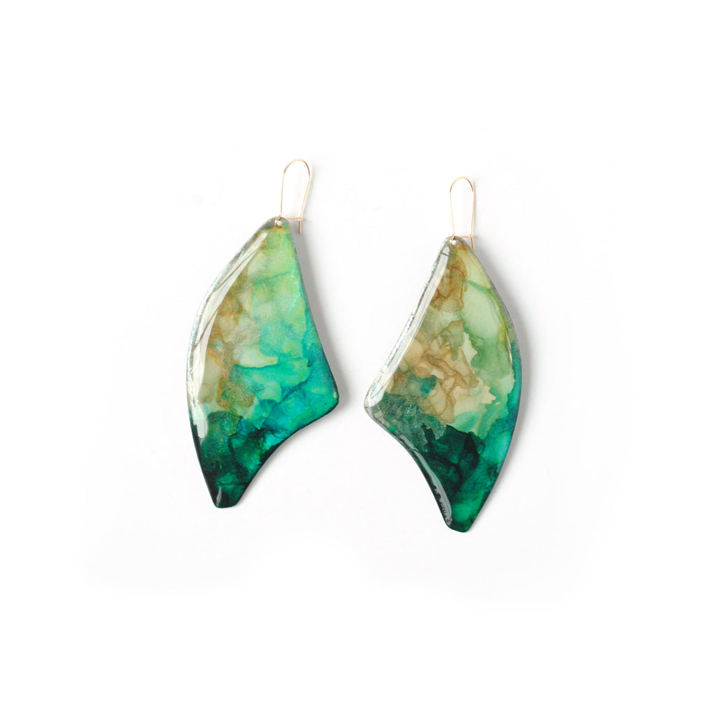 Tidal Glow Baobab Earrings