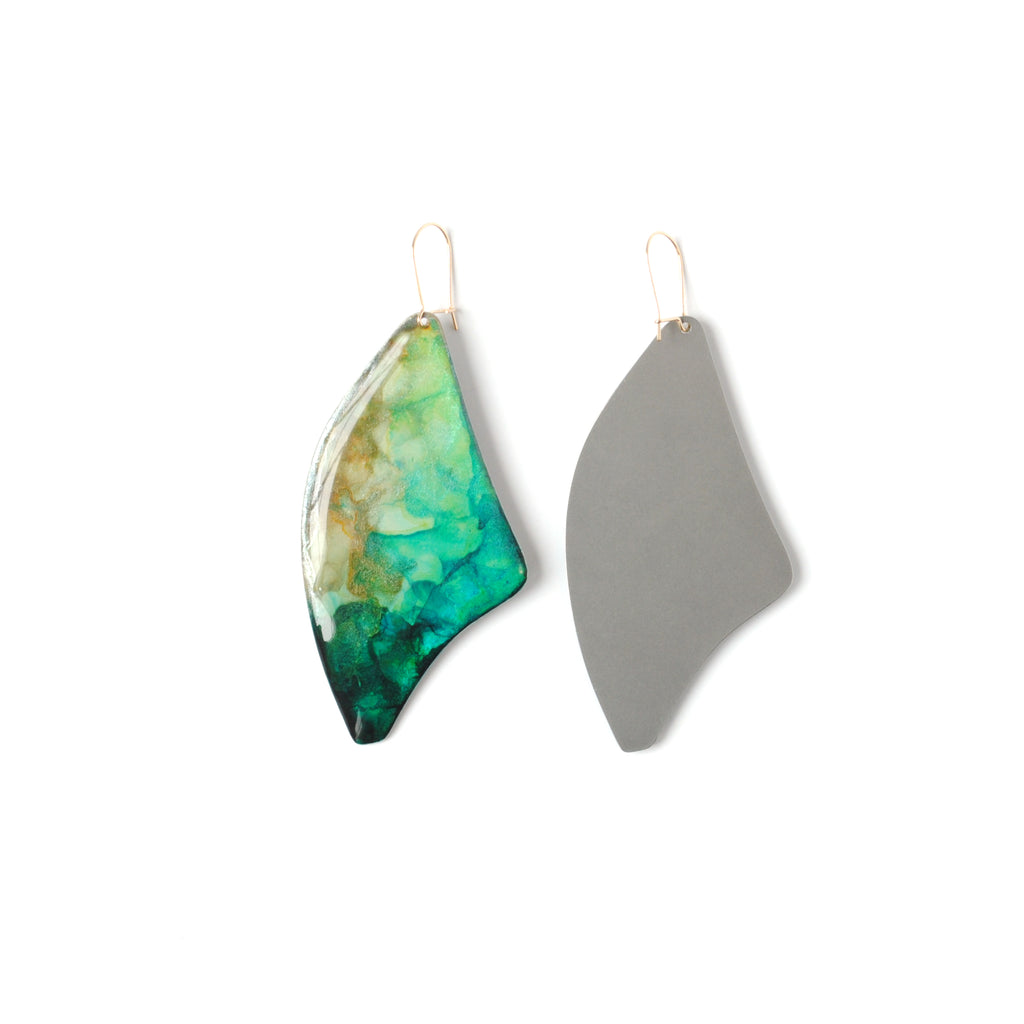 Tidal Glow Baobab Earrings
