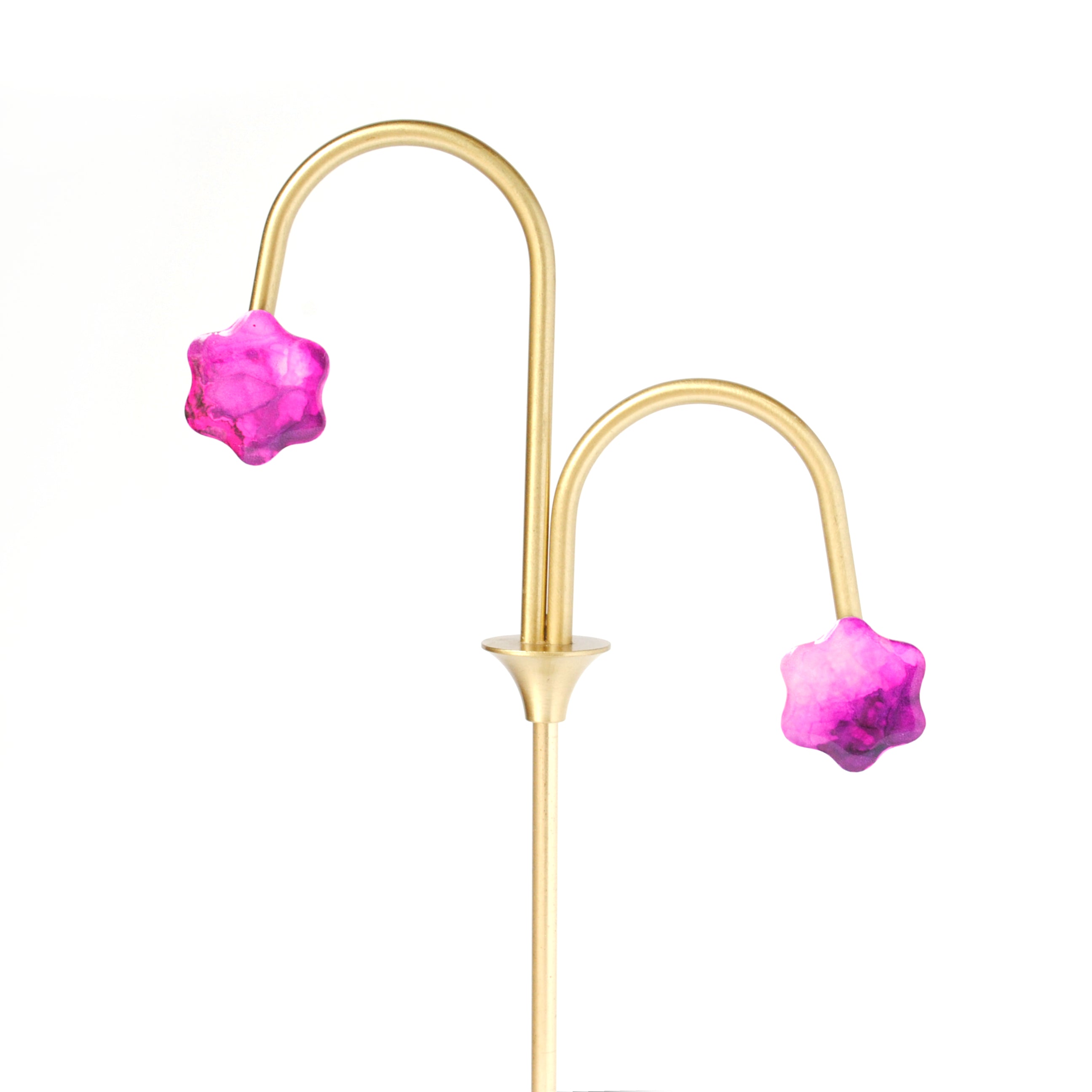 Velvet Shimmer Forget-Me-Not Studs