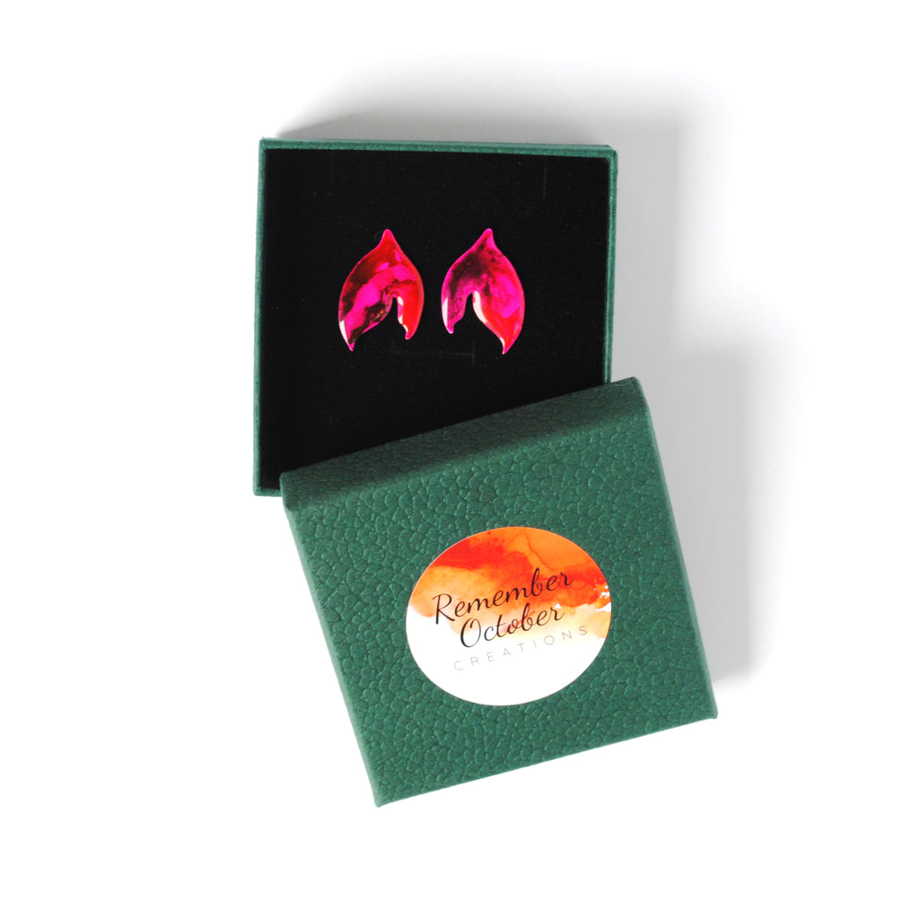 Vividly Wild Blossom Studs